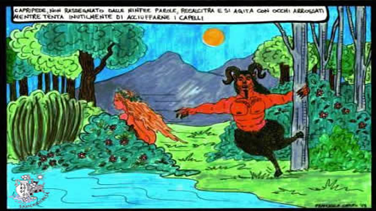 La fuga della Ninfa