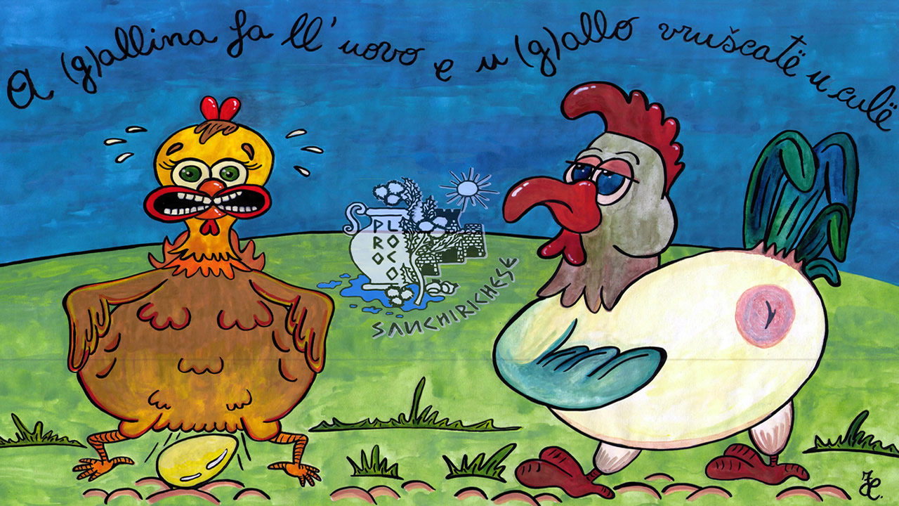 La gallina fa...